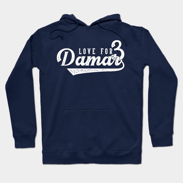 Love For Damar v9 Hoodie by Emma